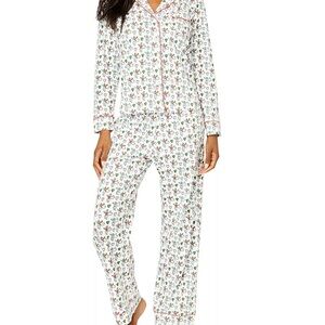 Roller Rabbit Merry Monkey Long Sleeve Pajama Set